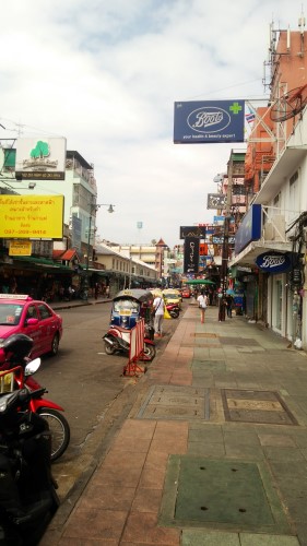 カオサン通り　バンコク　タイ